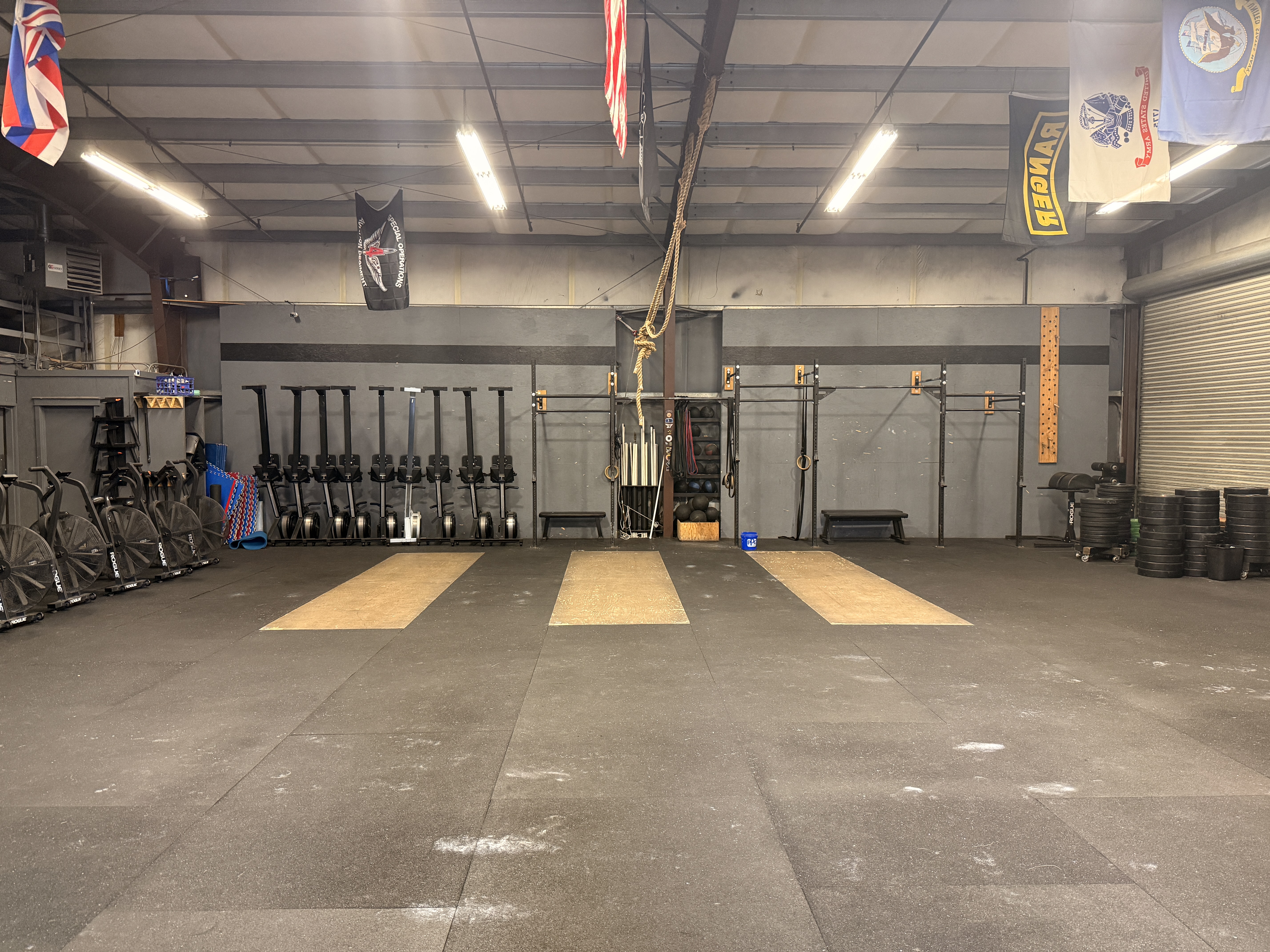 CrossFit Lacey training floor